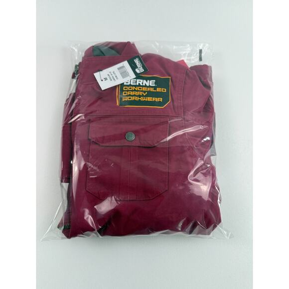 Berne Women Concealed Carry Workwear Lightweight Side Vents Jacket - Picture 16 of 16